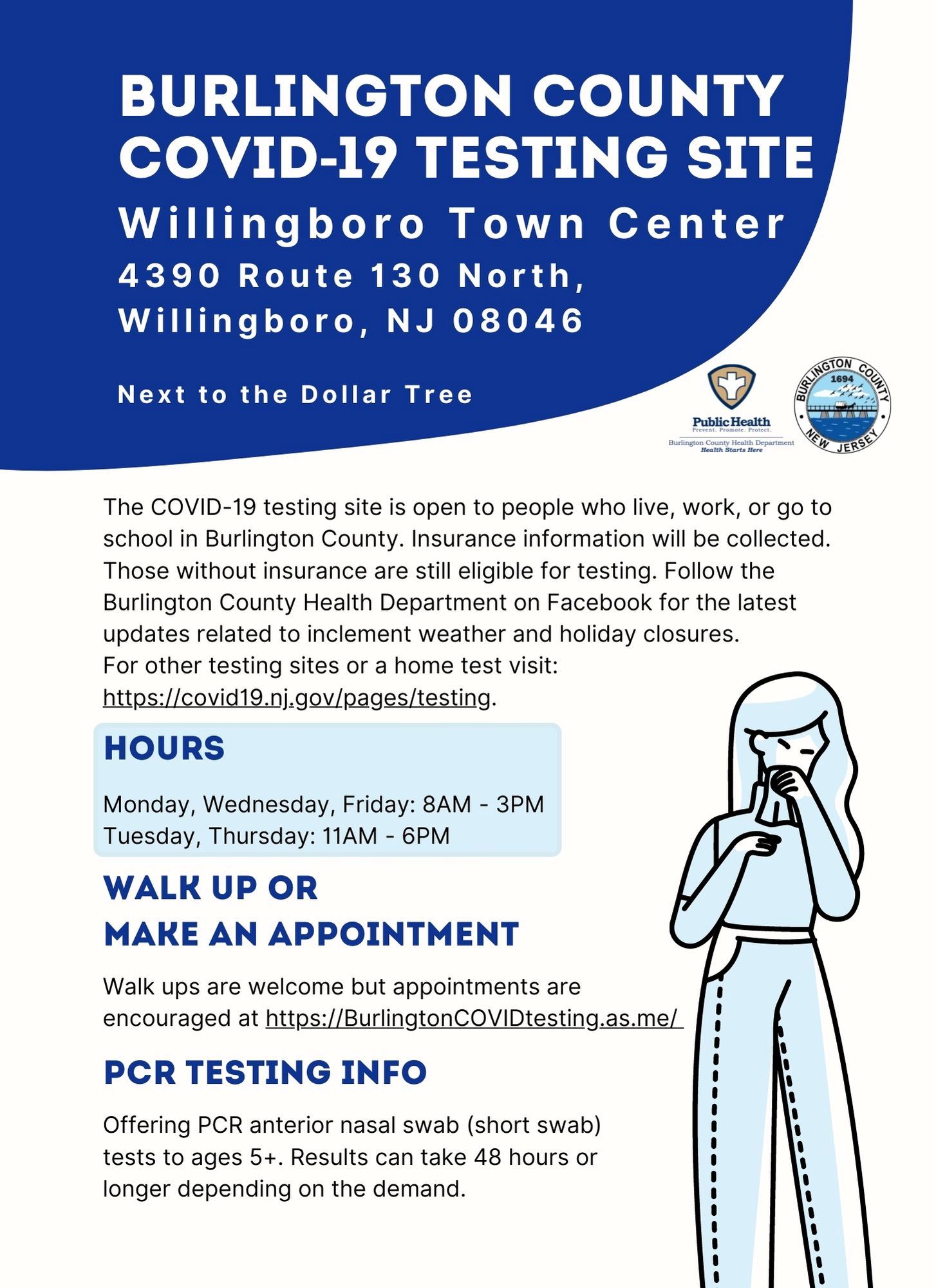 Covid testing update 3.11